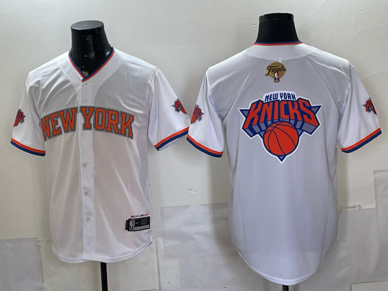 Men New York Knicks blank white 2026 Nike NBA jersey 06250010